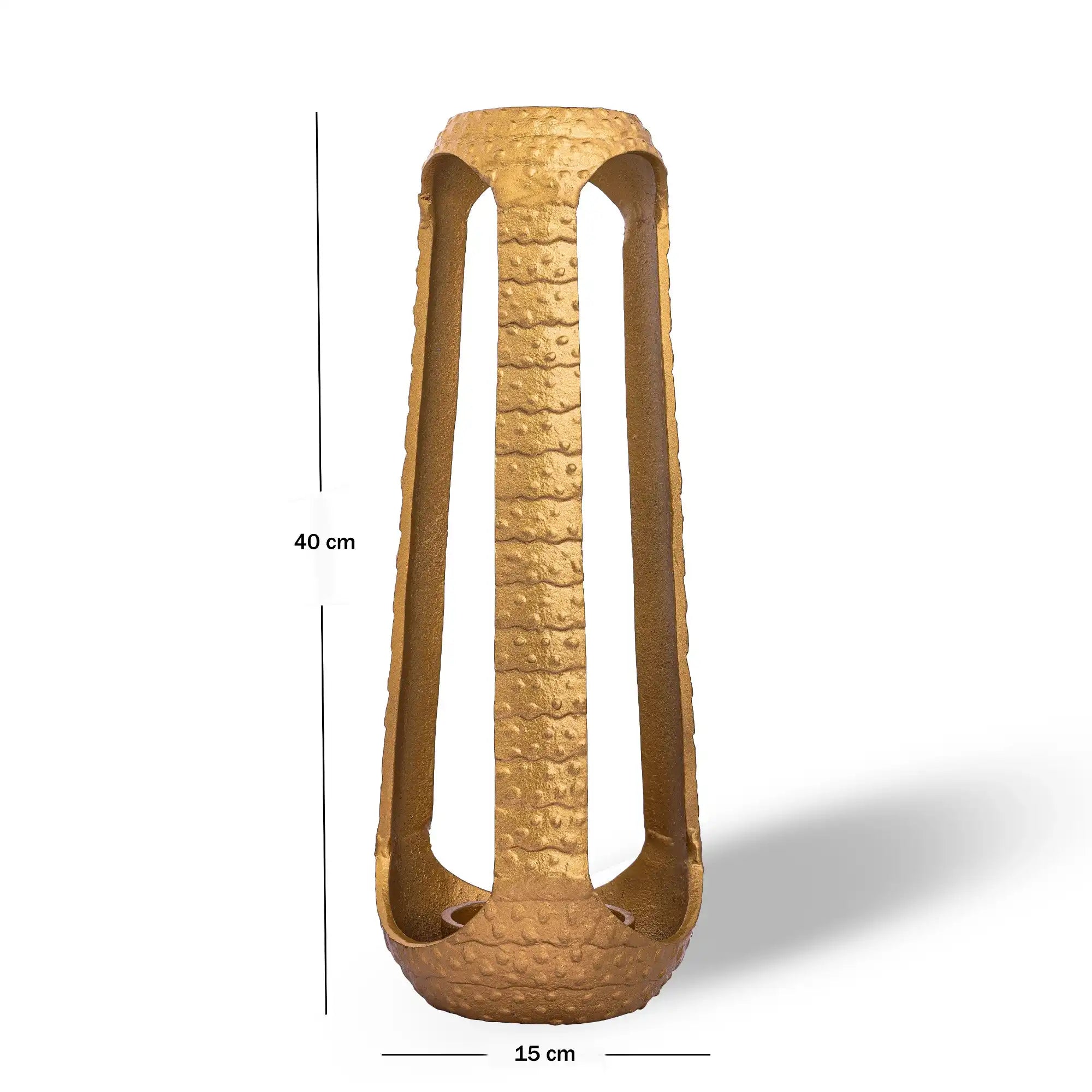 Golden Pillar Candle Holder(Large)